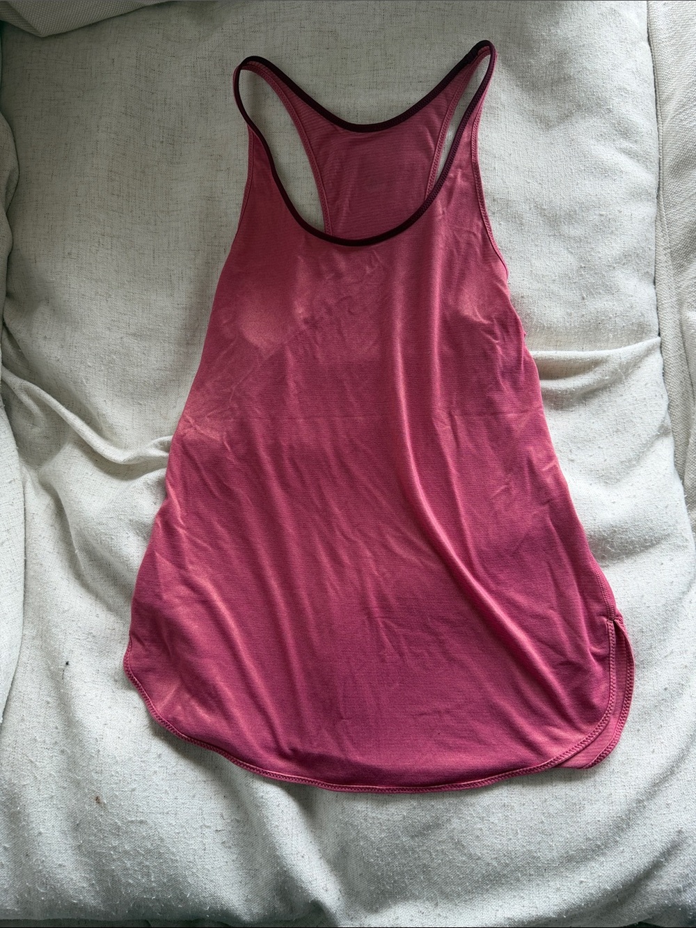 lululemon athletica Rose Pink Racerback Tank
